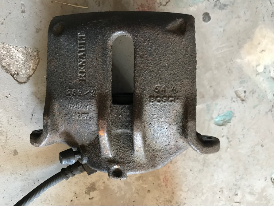 Бу суппорт передний левый Renault Megane 2, 7701207685 , диаметр 54мм. Кропивницький - зображення 1