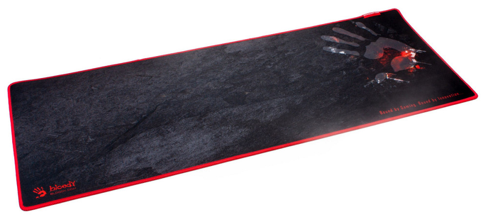 Игровая поверхность для мыши и клавиатуры Bloody B-088S 80х30 см черный Киев - изображение 1