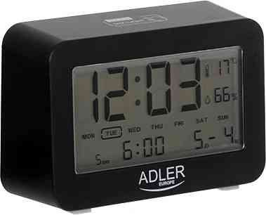 Термогигрометр Adler AD 1196 Black 15х17х23 см черный Київ