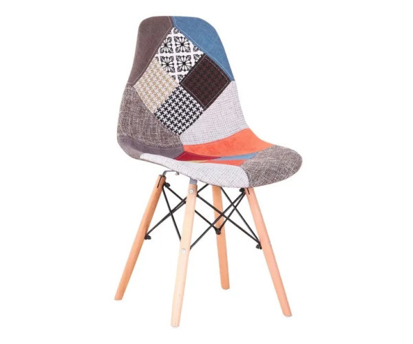Стілець Тауер Вуд Р м'який тканина печворк Дніпро - зображення 2