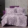 Постільна білизна євро Arya Arya Vogue Органік Жаккард Paris AR-A107256-Violet 200x220 см фіолетовий Киев
