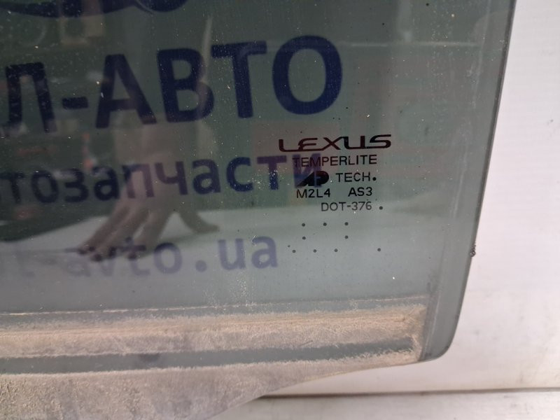 Стекло двери заднее левое Lexus RX 350 XU30 3.5 БЕНЗИН 2GRFE 2003 (б/у) Киев - изображение 3