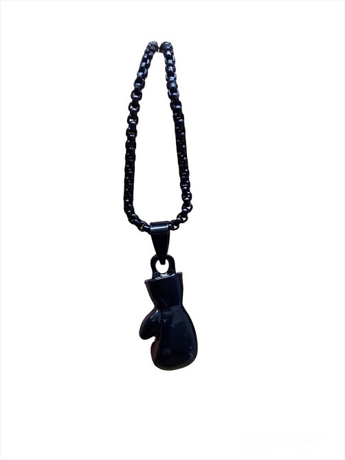 Брелок - Боксерская перчатка на ключе Черный (код 00263) Київ - зображення 3