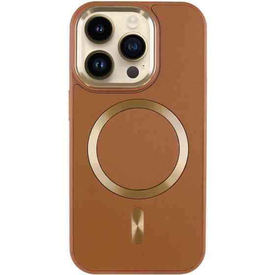 Кожаный чехол SnapCase with MagSafe для Apple iPhone 12 Pro Max (6.7") Херсон