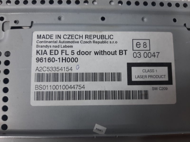 Магнитофон Kia Ceed 2006-2012 961601H000 (Арт. 36164) Київ - зображення 4