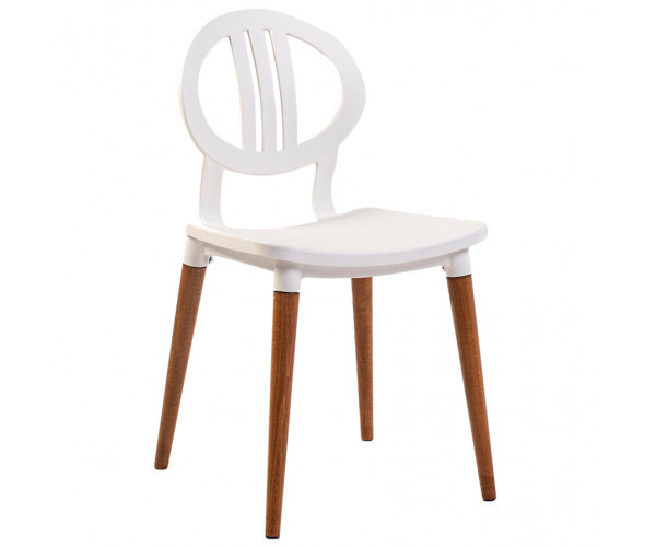 Стілець Турин пластиковий білий Днепр - изображение 4