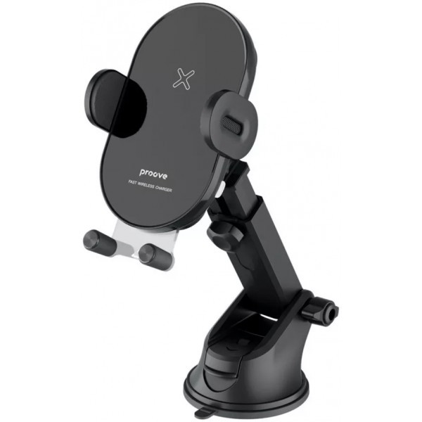 Автомобільний тримач з БЗП Proove Rounded Energy 15W Black (WHRE15010001) (Код товару:38165) Харків - зображення 2