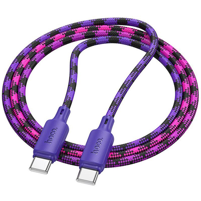 Дата кабель Hoco X116 Meridian Type-C to Type-C 60W (1m) Херсон - зображення 2