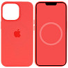 Уценка Чехол Silicone case (AAA) with Magsafe and Animation для Apple iPhone 15 Pro Max (6.7") Херсон
