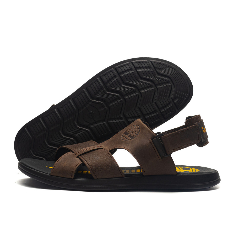 Мужские кожаные сандалии  Brown Київ - зображення 1