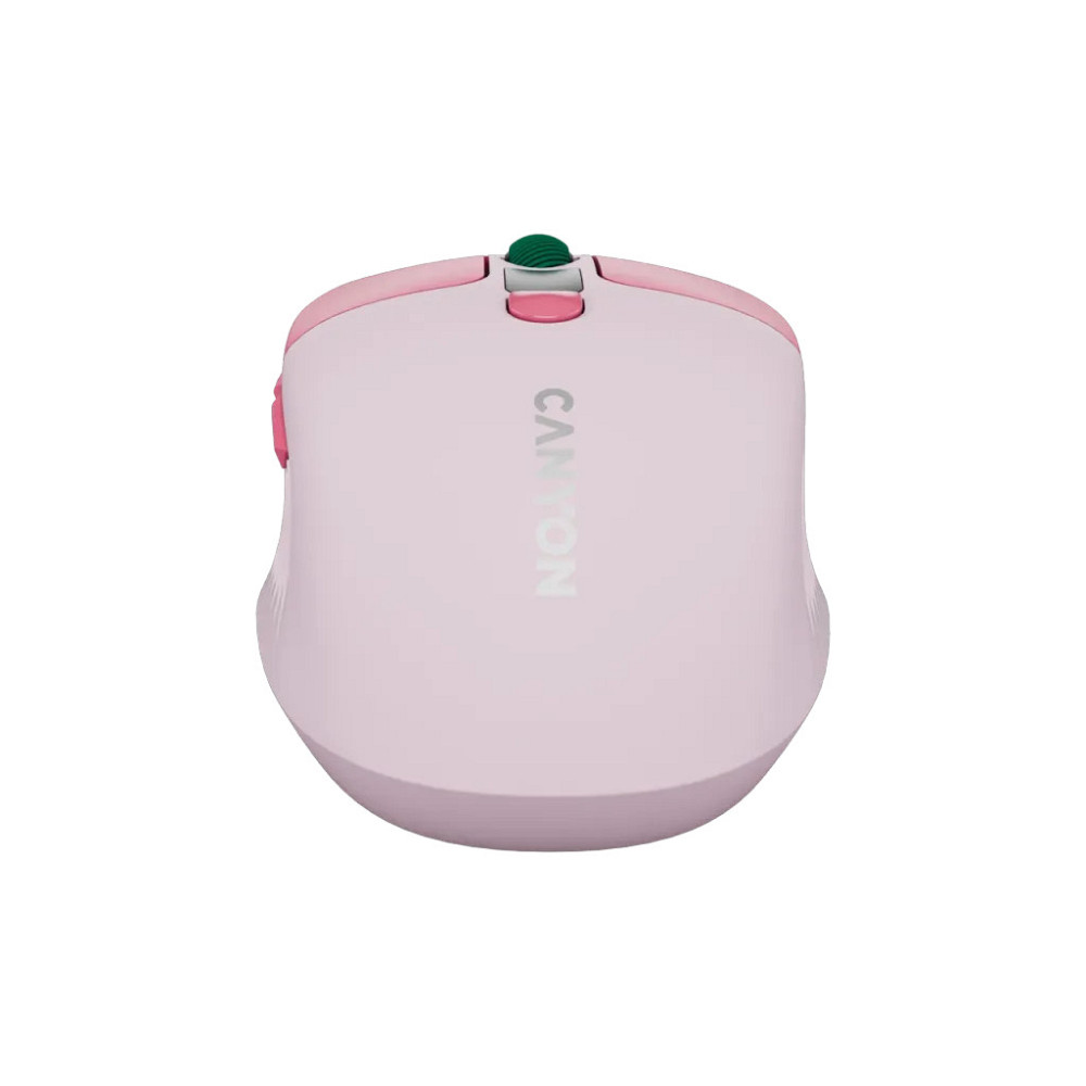 Мышь компьютерная безпроводная Canyon MW-26 Pink CNS-CMSW26P розовая Киев - изображение 4