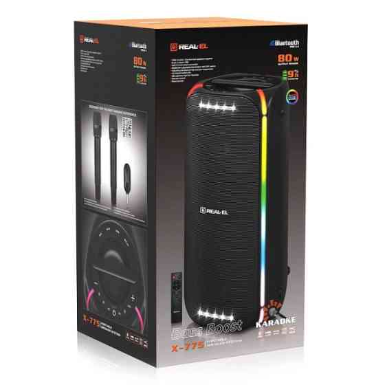 Акустична система REAL-EL X-775 Black (EL121600032) Харків