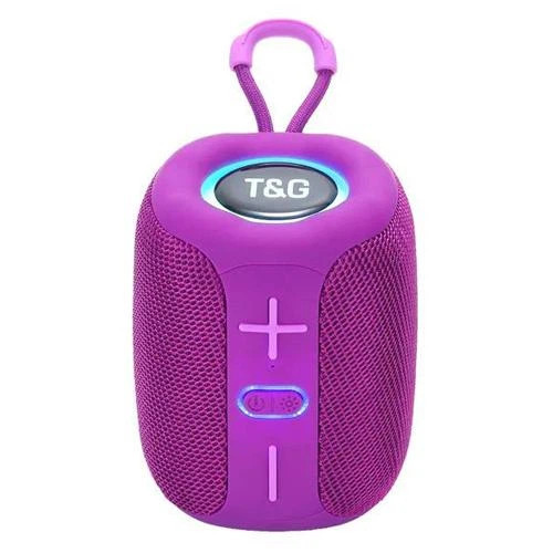 Колонка портативная Bluetooth T&G TG658 purple фиолетовая Киев - изображение 1
