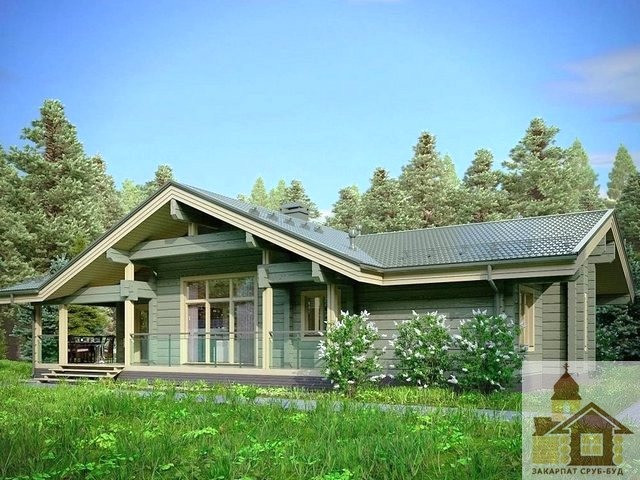 Купити зруб дерев’яного будинку «Верховіття» Одеса - зображення 2