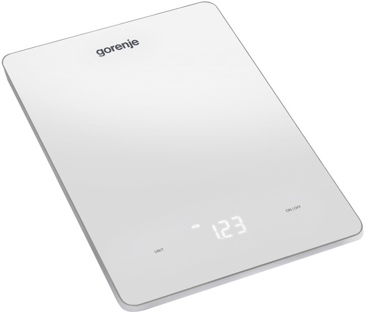 Весы кухонные Gorenje KT10LBW 10 кг белые Київ - зображення 1