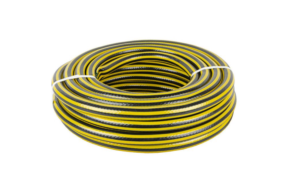 Шланг садовый для полива MASTERTOOL "PCHELKA" ¾" 15 м черно-желтый 92-1065 Харків - зображення 1