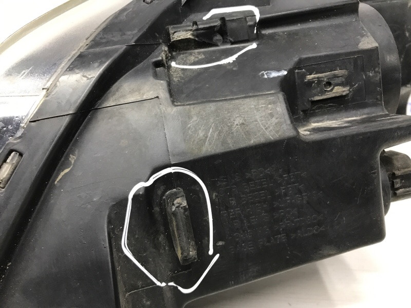 Фара правая галоген Рестайлинг Kia Ceed ED 1.6 DIESEL D4FB 2006 (б/у) Киев - изображение 6