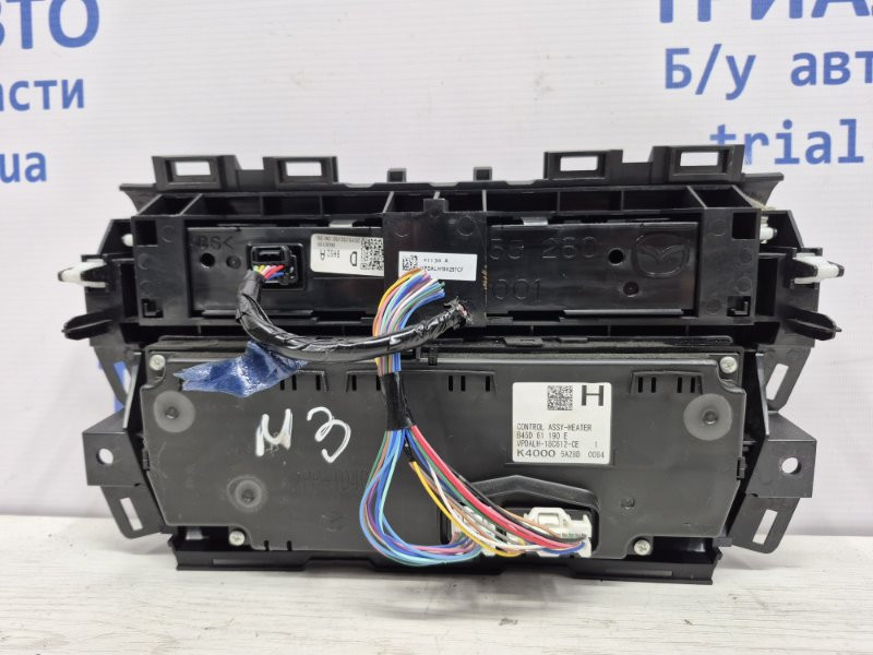 Блок управления климат-контролем Mazda 3 2013-2019 B45D61190E (Арт. 50164) Київ - зображення 4