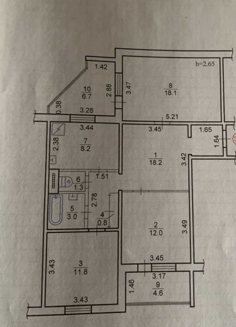продажа 3-к квартира Киев, Дарницкий, 80000 $ Киев - изображение 3
