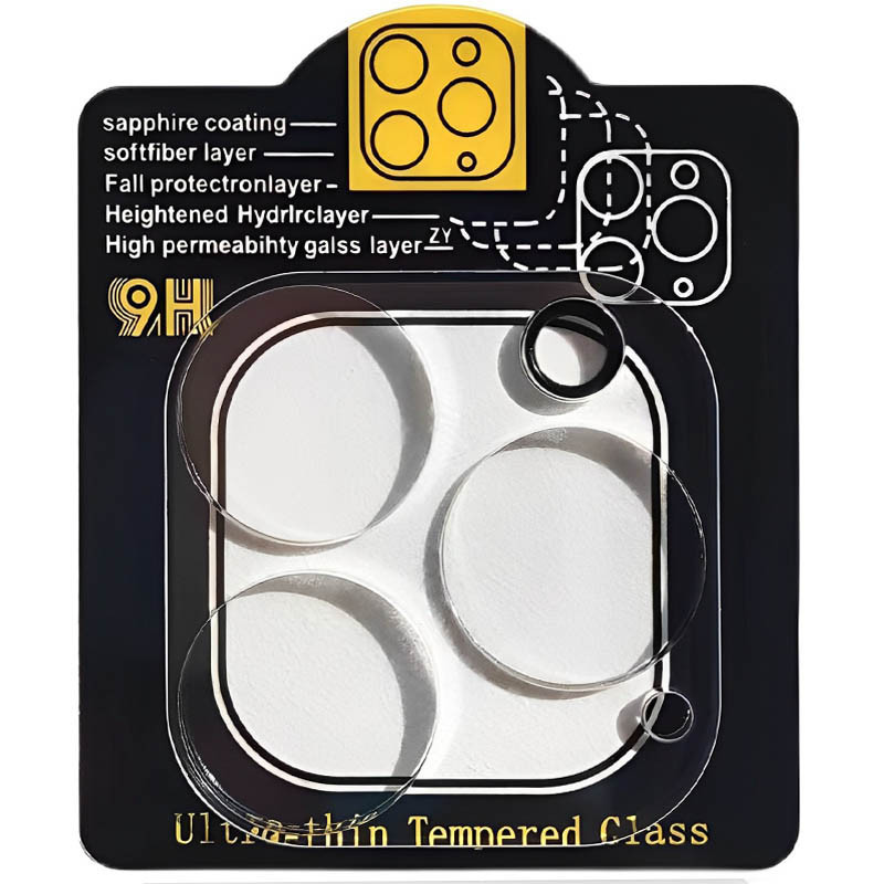 Защитное стекло на камеру Full Block (тех.пак) для Apple iPhone 11 Pro (5.8") / 11 Pro Max (6.5") Херсон - зображення 10