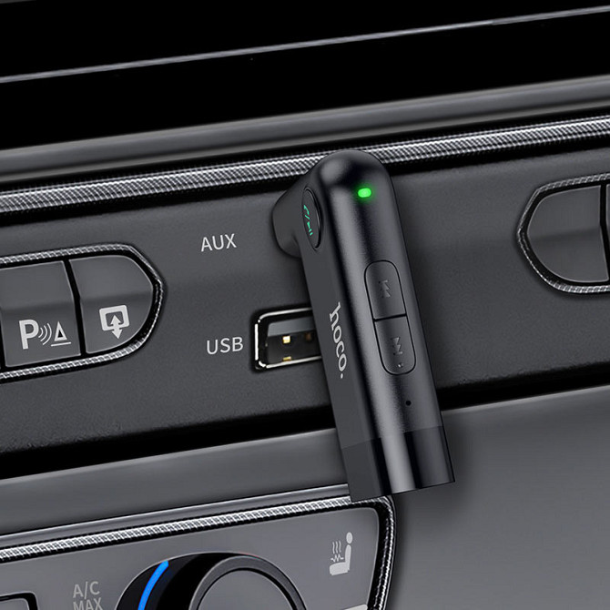 Bluetooth FM Трансмиттер Hoco E53 Dawn Sound, беспроводной Херсон - изображение 7