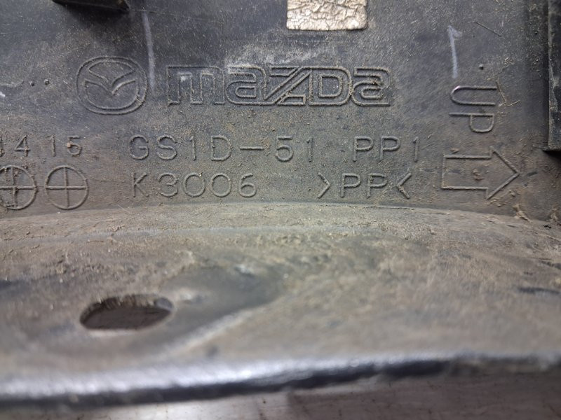Накладка крыла Mazda 6 GH 2.5 БЕНЗИН L5-VE 2007 задн. лев. (б/у) Київ - зображення 4