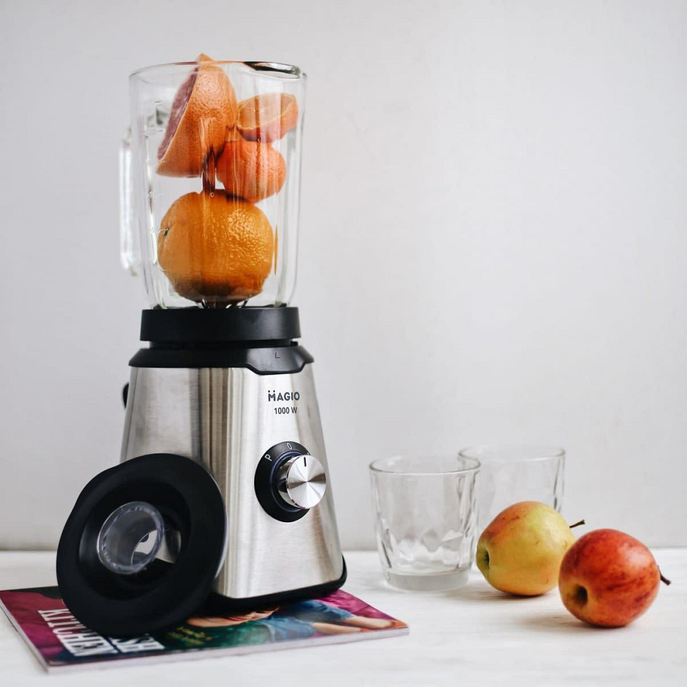 Блендер со стеклянной чашей MAGIO MG-651 Київ - зображення 2