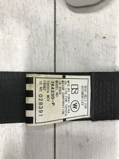 Ремень безопасности передний левый Toyota Camry XV30 2.4 БЕНЗИН 2AZFE 2001 (б/у) Киев - изображение 5