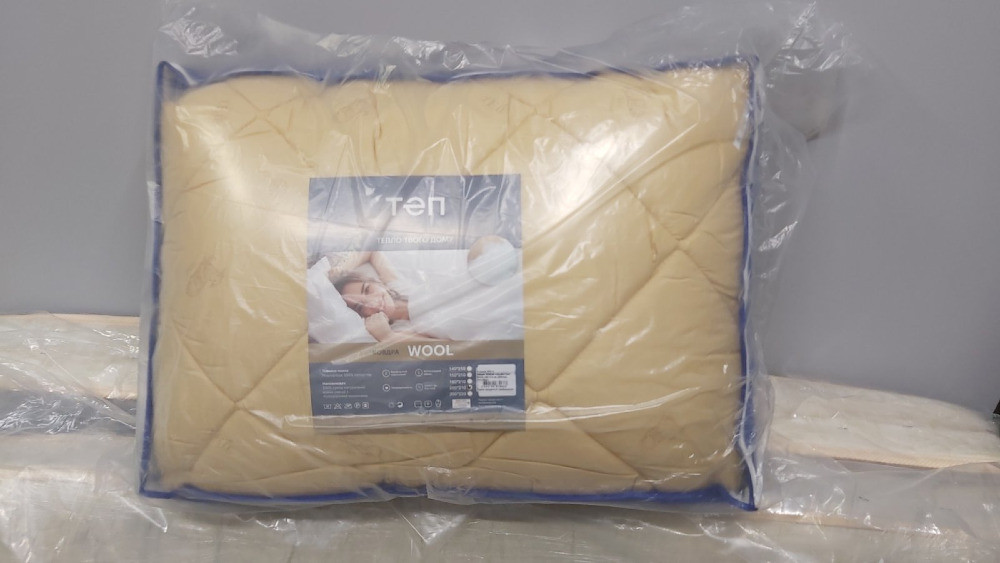 Ковдра зимова ТЕП WOOL овеча шерсть різних розмірів Сумка.. Черновцы - изображение 1