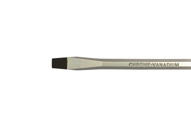 Отвёртка ударная шлицевая магнитная MASTERTOOL EXTERNAL HEX SL5х75 мм ручка с TPR покрытием 49-6575 Харків - зображення 2