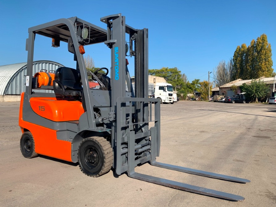 Вилочный автопогрузчик Sumitomo на 1.5 тонны с синхронным позиционером вил. Модель 03FL15PAXI2LD Днепр - изображение 5