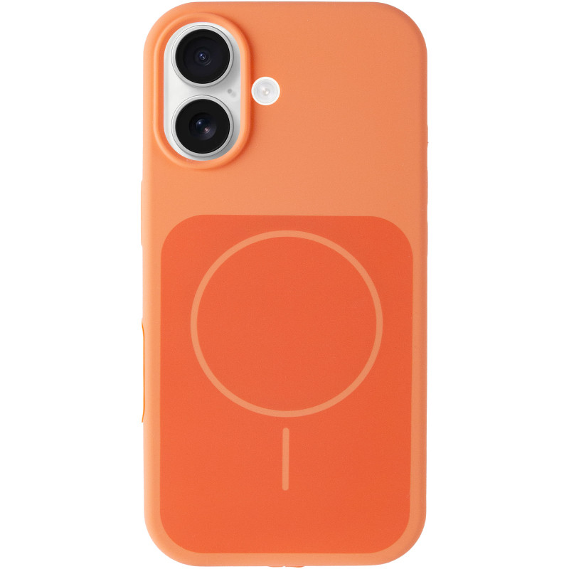 Чехол Silk Duo Color (AA) NO LOGO with Magnetic Fit для Apple iPhone 17 (6.3") Херсон - зображення 2