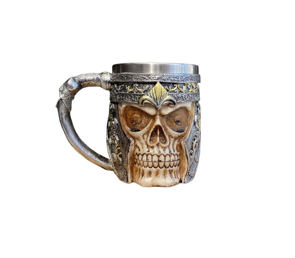 Чашка 3 Череп в Шлеме 400 мл Київ - зображення 4