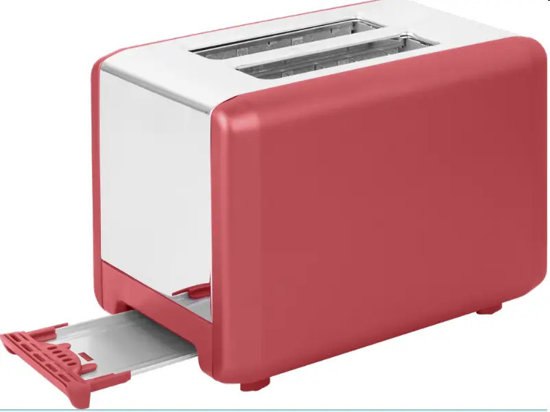 Тостер EСG Tradizione Сorsa ST-708-R  925 Вт красный Киев - изображение 2