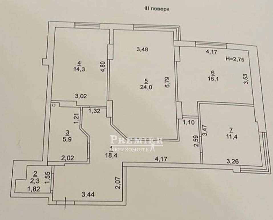 Продам 3-кімнатну квартиру, Кримський бульвар! Одеса - зображення 11