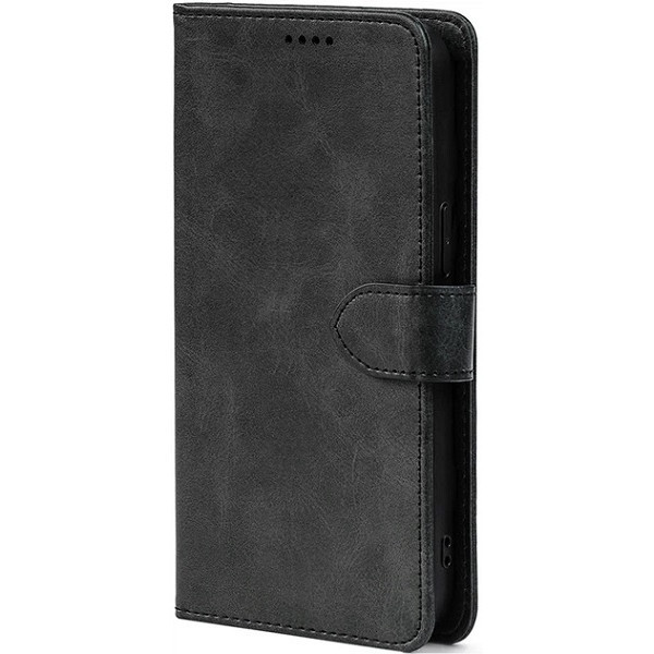 Чохол-книжка Crazy Horse Clasic для Xiaomi Redmi Note 15 Pro 5G Grafit (Front) Харьков - изображение 1