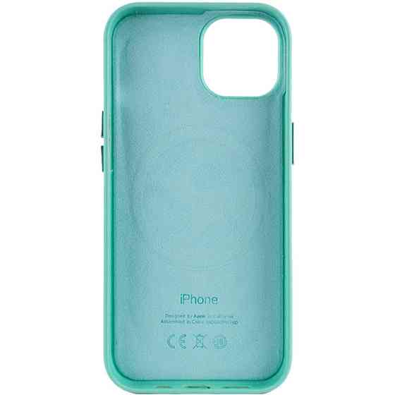 Кожаный чехол Leather Case (AA Plus) with Magnetic Fit для Apple iPhone 13 (6.1") Херсон