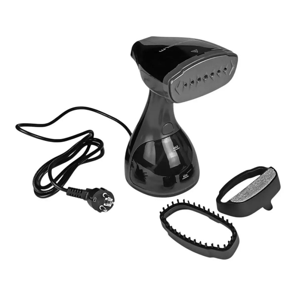 Отпариватель ручной Grunhelm GHS1509B 1500 Вт черный Київ - зображення 2