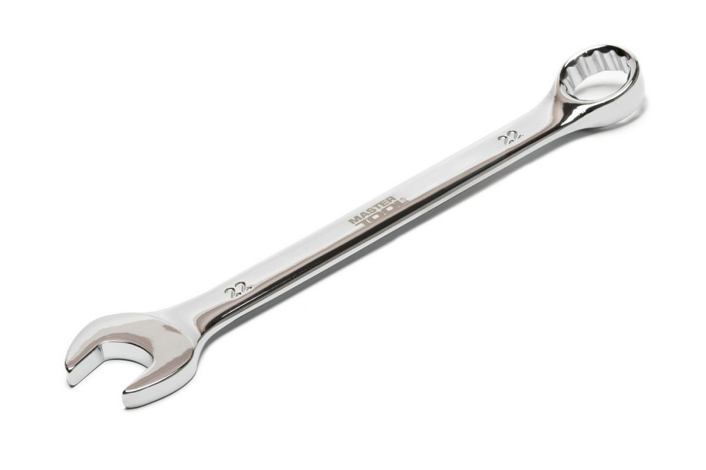 Ключ комбинированный MASTERTOOL 22 мм 31CrV3 DIN 3113 SS 71-1022 Харків - зображення 3