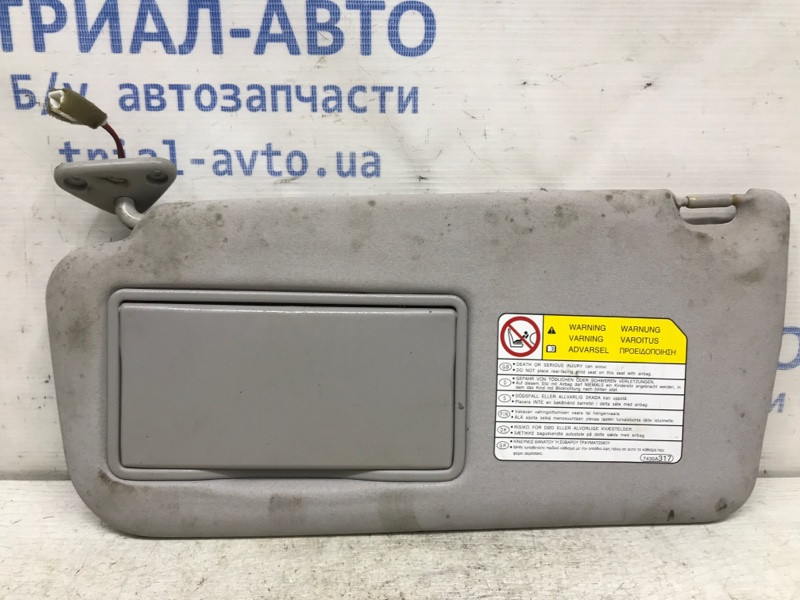 Козырек солнцезащитный левый Mitsubishi Pajero Wagon 2006-2022 7620A675HA (Арт. 34454) Київ - зображення 1