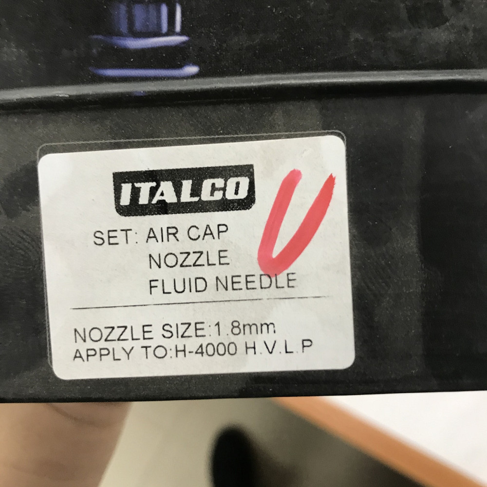 Сопло сменное для краскопульта H-4004, диаметр 1,8мм ITALCO NS-H-4004-1.8 Харків - зображення 3
