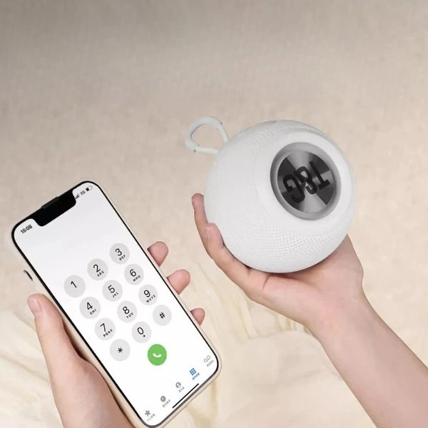 Колонка портативная Bluetooth T&G TG337 white белая Київ - зображення 4