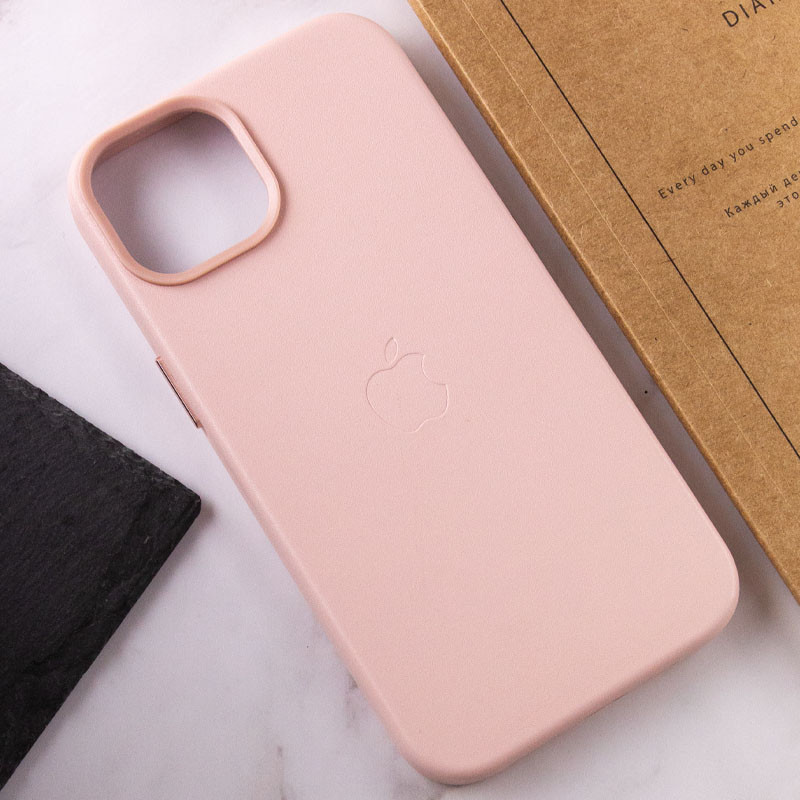 Кожаный чехол Leather Case (AA Plus) with Magnetic Fit для Apple iPhone 14 (6.1") Херсон - изображение 7