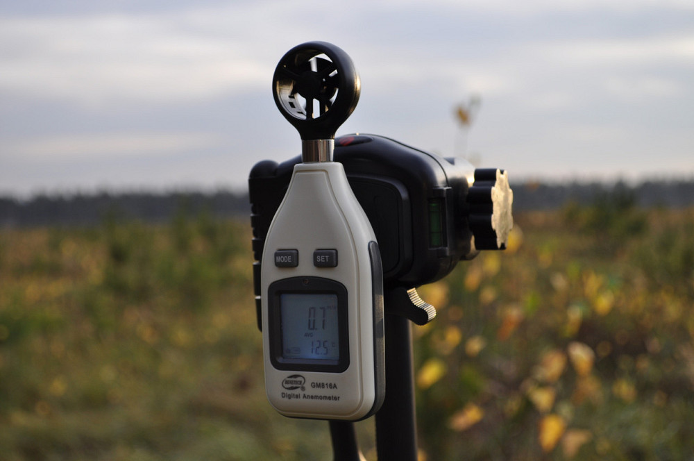 Цифровой анемометр 0,1-30м/с, -10-45°C BENETECH GM816A Харків - зображення 3