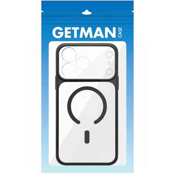 Чехол TPU+PC GETMAN Moon Clear with MagSafe для Apple iPhone 17 Pro Max (6.9") Херсон