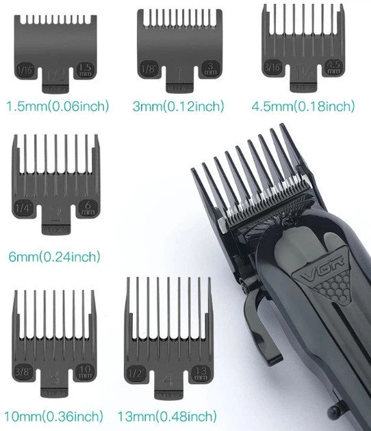 Машинка для стрижки VGR V-282 5 Вт черная Киев - изображение 3