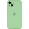 Apple Silicone Case Full Camera для iPhone 14 Mint (Код товару:28730) Харків