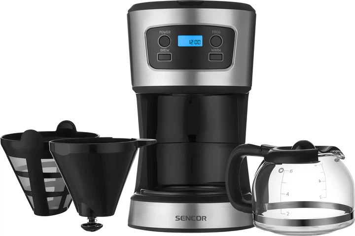 Кофеварка капельная Sencor SCE 3700BK 700 Вт черная Київ - зображення 3