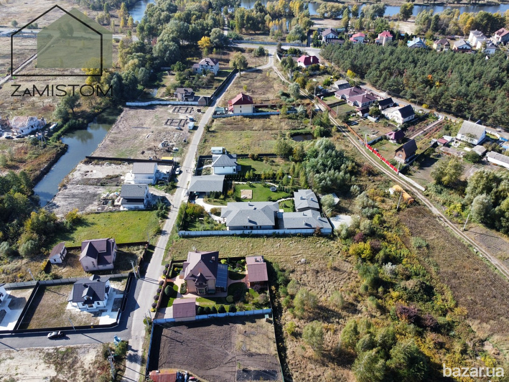 Продаж ділянки 10 соток. Село Гнідин. Центр. Вже залито два фундаменти під будинки, проекти додають Борисполь - изображение 5