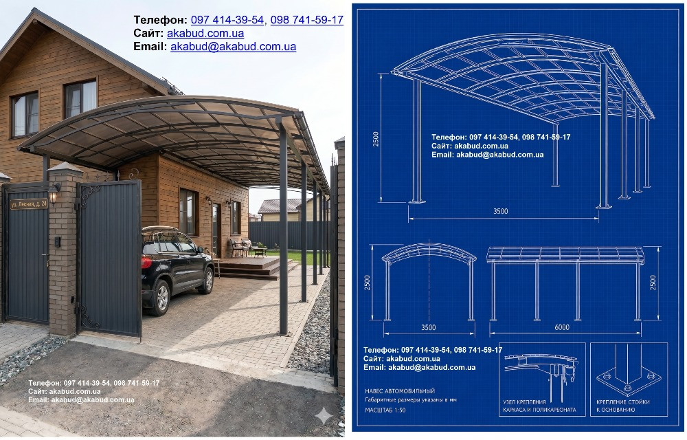 Металоконструкції Кривий Ріг — Ворота, Навіси, МАФи Кривой Рог - изображение 3